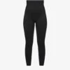 Spanx Look At Me High-waist Stretch-jersey Leggings -Closet By She 1094 3004166 20133R VERYBLACK ALT10