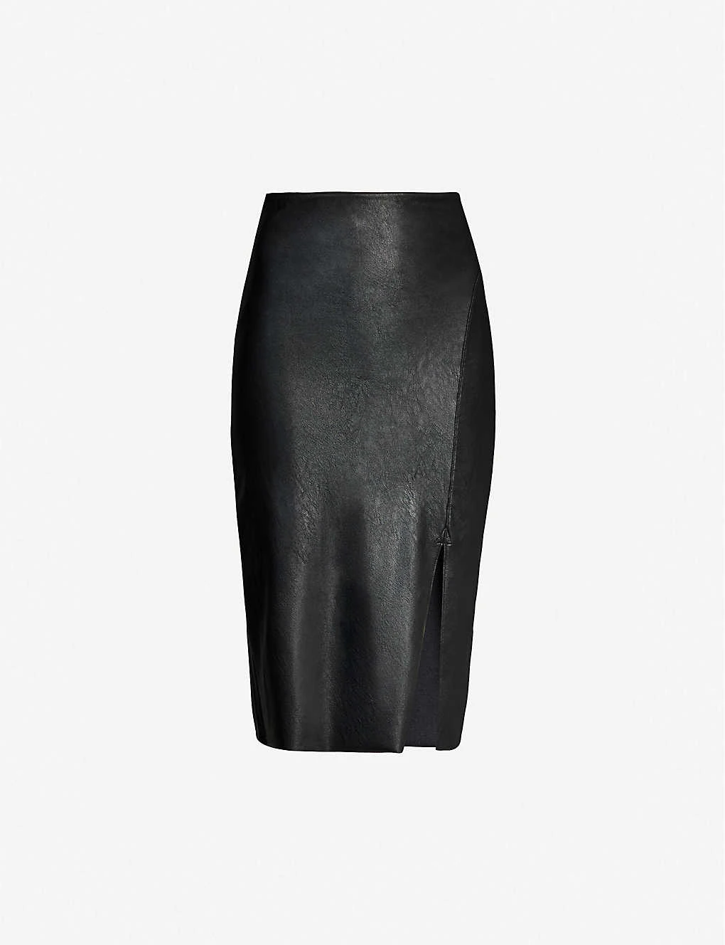 Commando COM FAUX LTHR MIDI SKIRT 3 Commando COM FAUX LTHR MIDI SKIRT