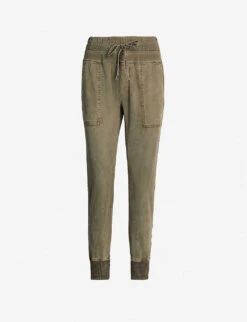 JAMES PERSE Faded Cotton Jogging Bottoms