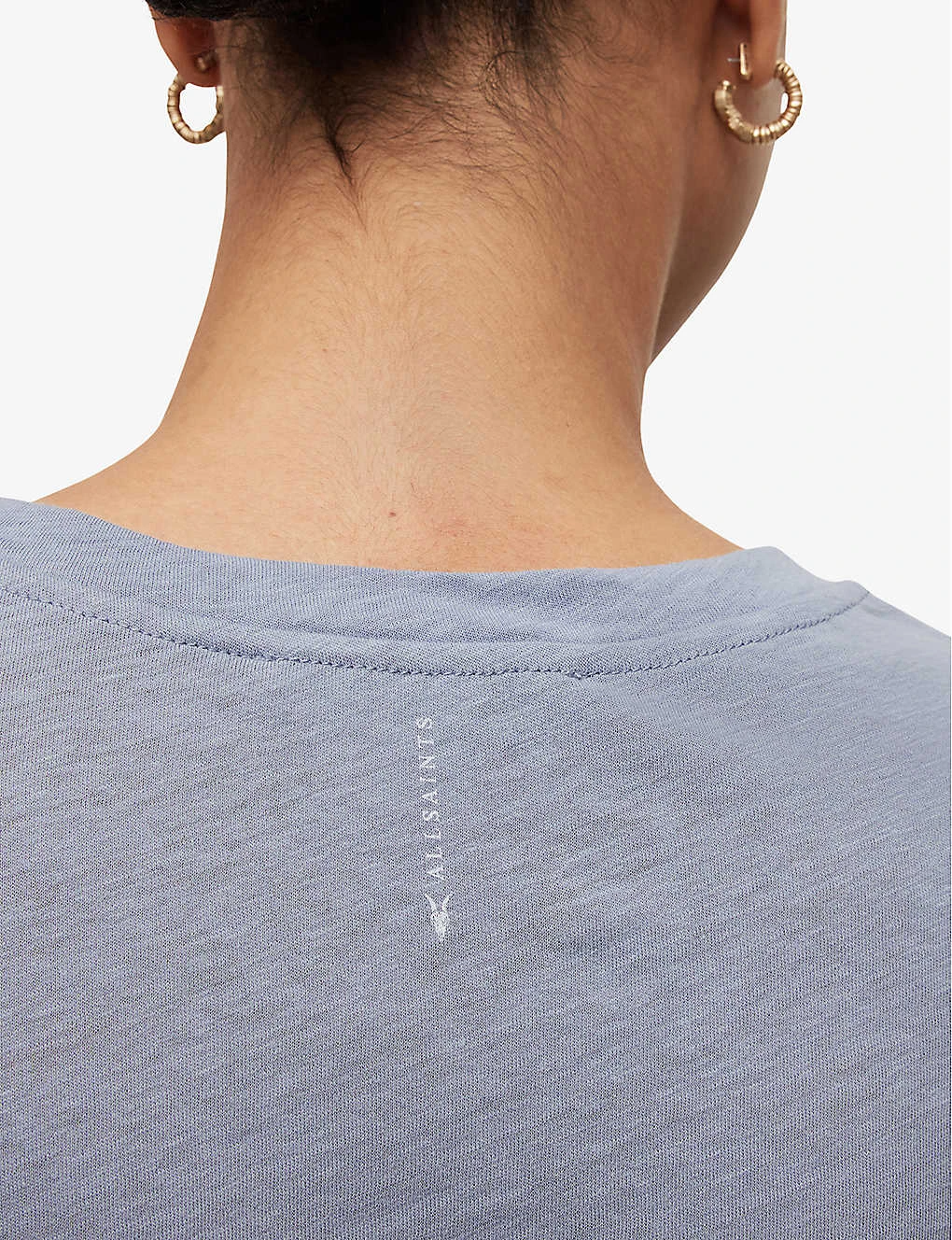 AllSaints Anna Crewneck Cotton T-shirt 7 AllSaints Anna Crewneck Cotton T-shirt - Image 5