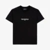 THE KOOPLES Brand-print Cotton-jersey T-shirt