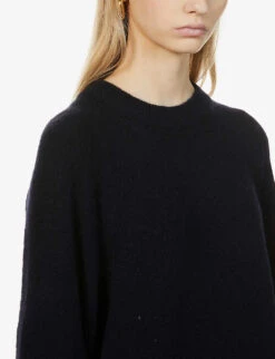 Whistles Round-neck Knitted Midi Dress -Closet By She R03709724 NAVY ALT03