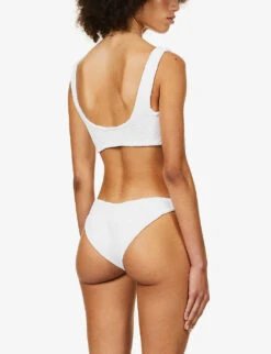 Xandra Crinkled Bikini Set -Closet By She R03756655 S WHITE ALT03