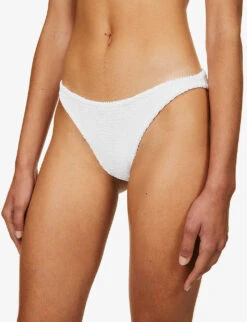 Xandra Crinkled Bikini Set -Closet By She R03756655 S WHITE ALT05