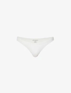 Cindy High-leg Mid-rise Bikini Bottoms