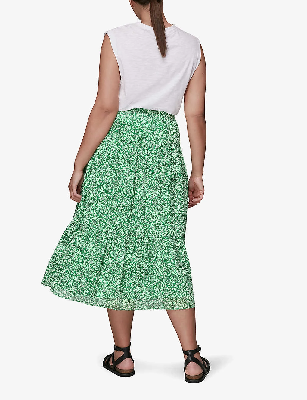 Whistles Indo Floral-print Woven Midi Skirt 5 Whistles Indo Floral-print Woven Midi Skirt - Image 3