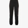 AGENT PROVOCATEUR Rayley Tapered-leg High-rise Cotton-jersey Jogging Bottoms -Closet By She R03832467 BLACKBABYPINK M