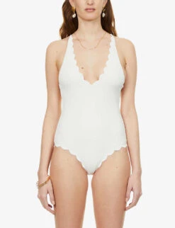 Marysia North Maillot V-neck Swimsuit 9 Marysia North Maillot V-neck Swimsuit -Closet By She R03872312 COCONUT ALT02