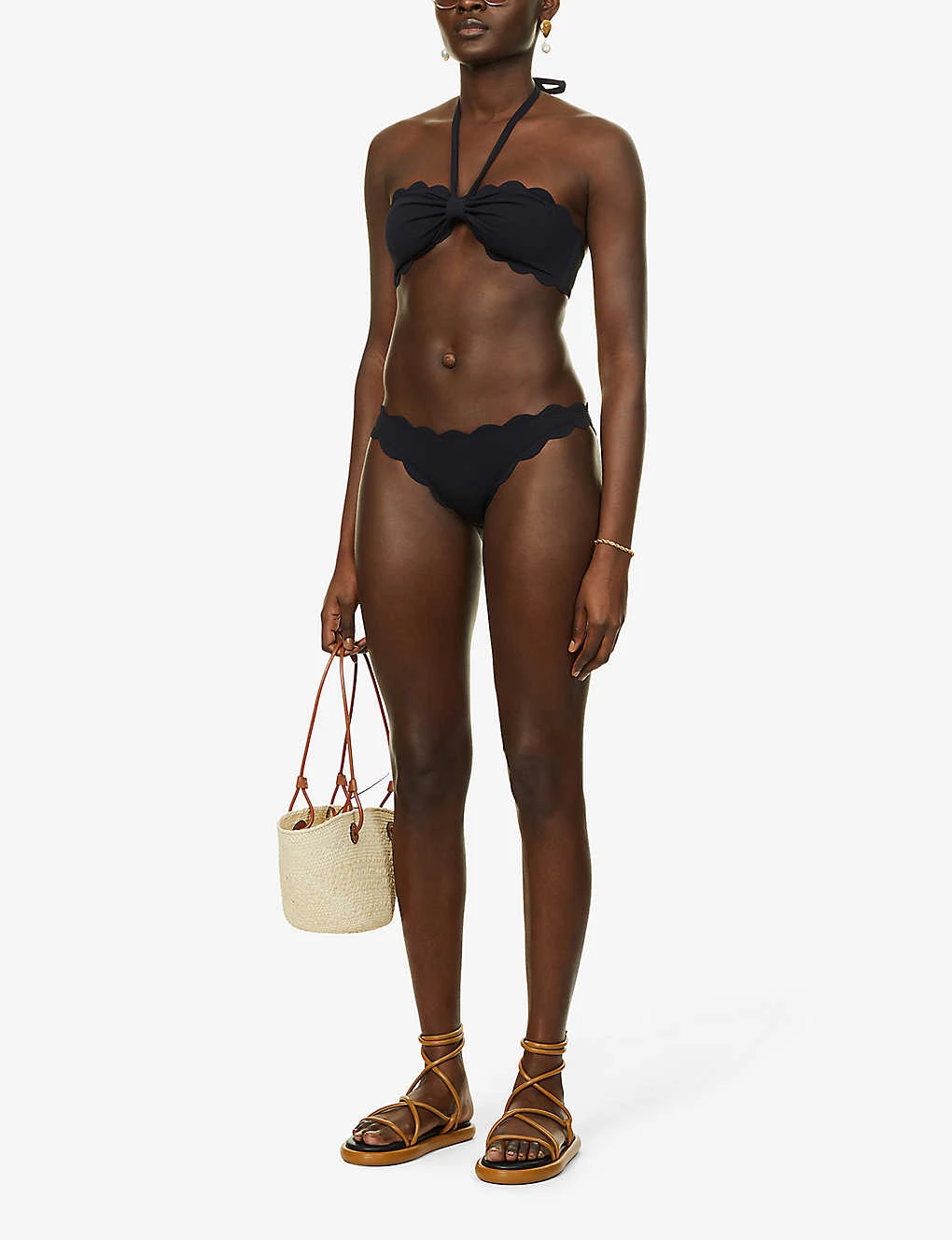 Marysia Broadway Scalloped Halterneck Bikini Top 4 Marysia Broadway Scalloped Halterneck Bikini Top - Image 2
