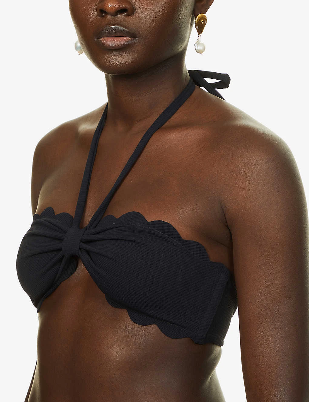 Marysia Broadway Scalloped Halterneck Bikini Top 7 Marysia Broadway Scalloped Halterneck Bikini Top - Image 5