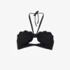 Marysia Broadway Scalloped Halterneck Bikini Top -Closet By She R03872314 BLACK M