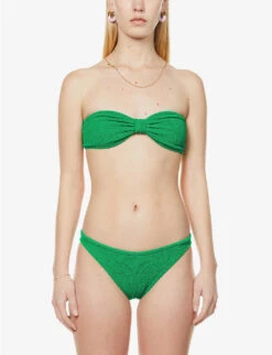 Jean Ruched Bikini -Closet By She R03873620 EMERALD ALT02