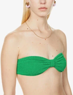 Jean Ruched Bikini -Closet By She R03873620 EMERALD ALT04