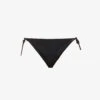 Calvin Klein Intense Power Logo-print High-rise Bikini Bottoms -Closet By She R03874197 PVHBLACK M