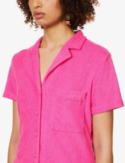 Kei Relaxed-fit Woven Shirt 11 Kei Relaxed-fit Woven Shirt -Closet By She R03878937 AMORE ALT04