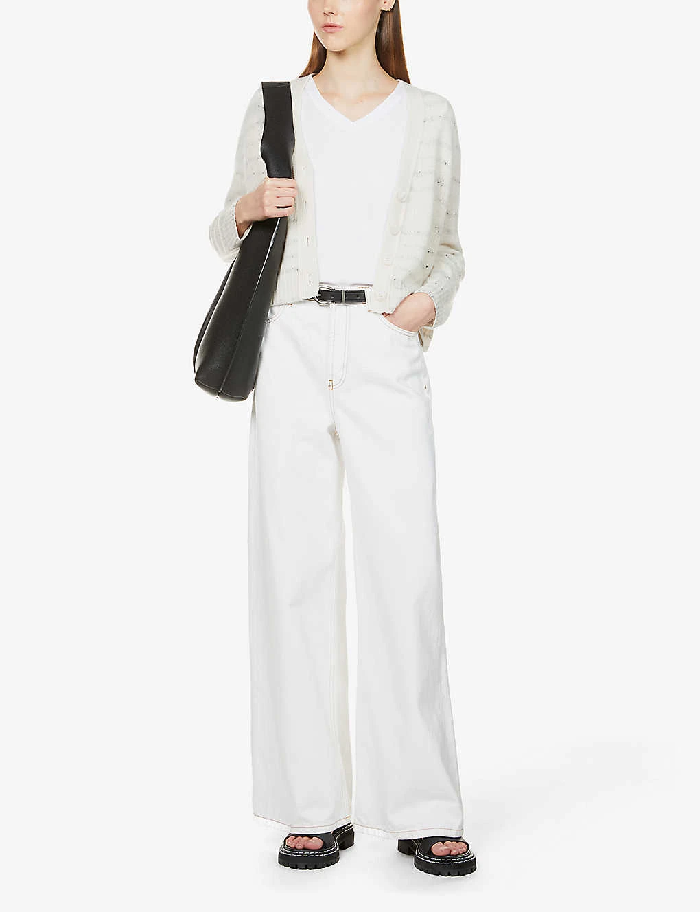 V-neck Jersey T-shirt 4 V-neck Jersey T-shirt - Image 2