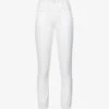 Paige Mayslie Cropped Tapered High-rise Jogging Bottoms