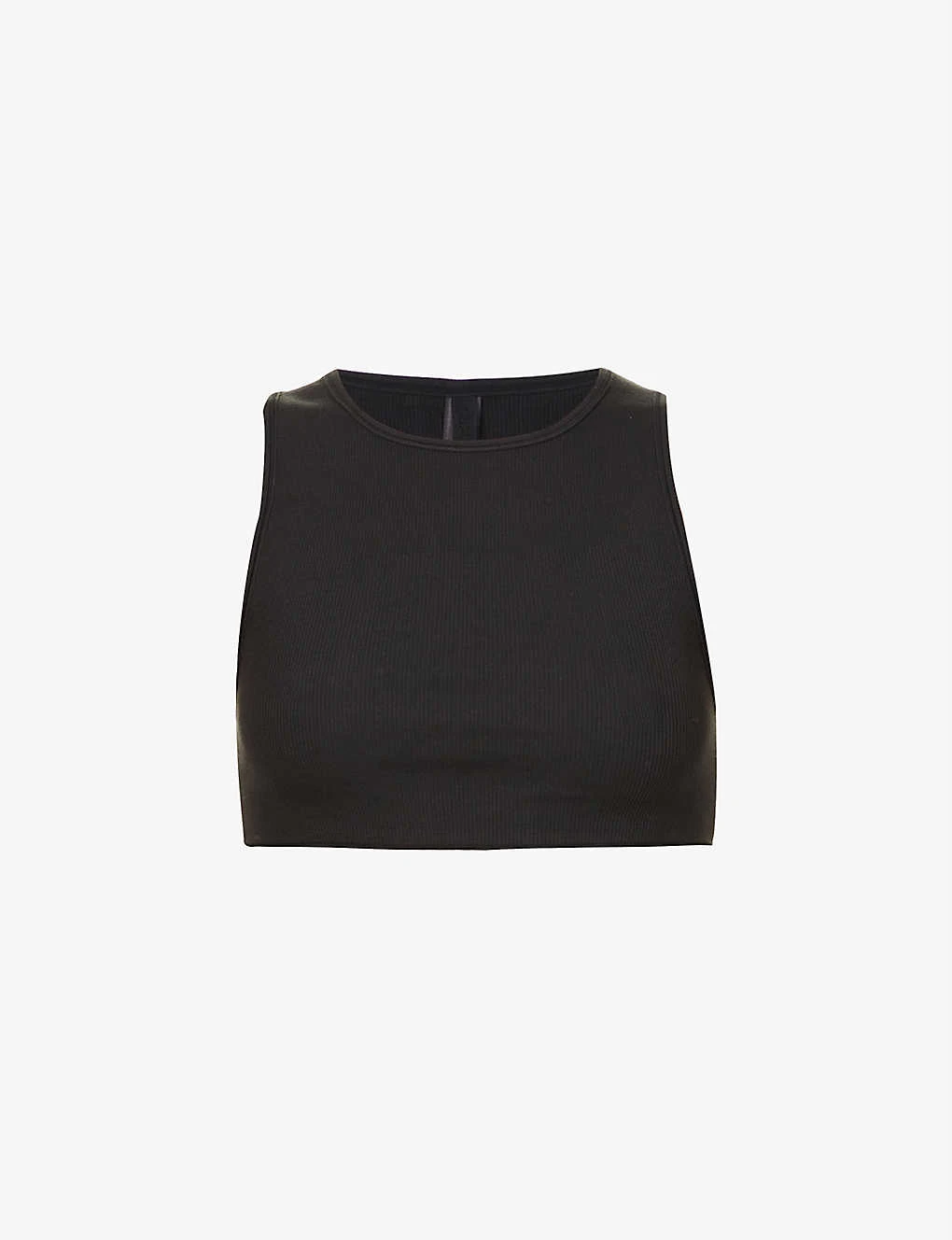 Cropped Ribbed Stretch-cotton Tank Top 3 Cropped Ribbed Stretch-cotton Tank Top