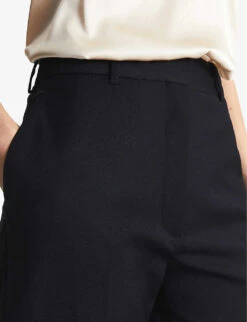 Reiss Haisley Slim-leg Wool-blend Trousers -Closet By She R03925831 NAVY ALT04