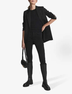 Reiss Lux Mid-rise Skinny Jeans -Closet By She R03939095 BLACK ALT04