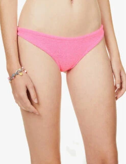 Gigi Crinkled Bikini -Closet By She R03947860 BUBBLEGUM ALT05