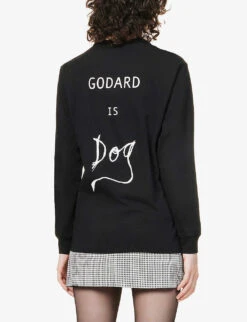 Ginsberg Is God Brand-print Organic-cotton T-shirt 10 Ginsberg Is God Brand-print Organic-cotton T-shirt -Closet By She R03949394 BLACK ALT03