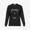 Ginsberg Is God Brand-print Organic-cotton T-shirt -Closet By She R03949394 BLACK M