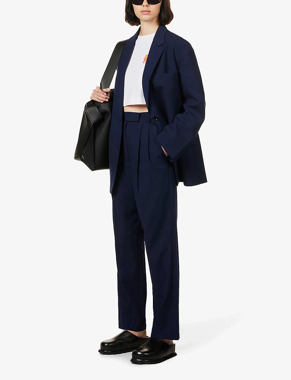 Bea Tapered-leg High-rise Stretch-woven Trousers 4 Bea Tapered-leg High-rise Stretch-woven Trousers - Image 2