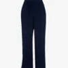 Whistles Nicola Elasticated-waist Woven Trousers -Closet By She R03963058 NAVY M