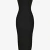 Lucia Strapless Bodice Stretch-woven Maxi Dress -Closet By She R03980349 BLACK M