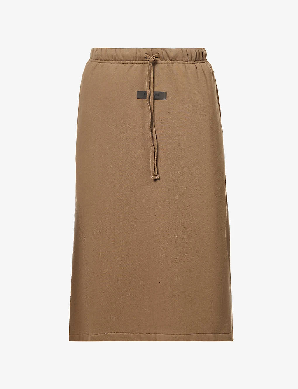 ESSENTIALS Logo-patch Cotton-jersey Skirt 3 ESSENTIALS Logo-patch Cotton-jersey Skirt