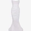 Esmee Flared Satin Wedding Dress -Closet By She R03998256 IVORY M