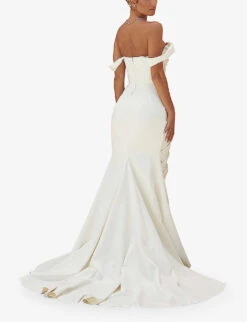 Delphine Sleeveless Satin Maxi Dress 10 Delphine Sleeveless Satin Maxi Dress -Closet By She R03998257 IVORY ALT03