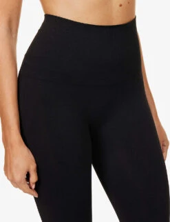 Spanx EcoCare High-rise Stretch-jersey Leggings -Closet By She R04004267 VERYBLACK ALT04