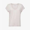 Reiss Caia Relaxed-fit Cotton-blend T-shirt