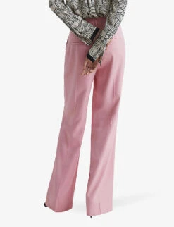 Reiss Bonnie Wide-leg Woven Trosuers -Closet By She R04068067 PINK ALT03