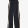 Reiss Odell Stripe-trim Woven Trousers -Closet By She R04068068 NAVY M