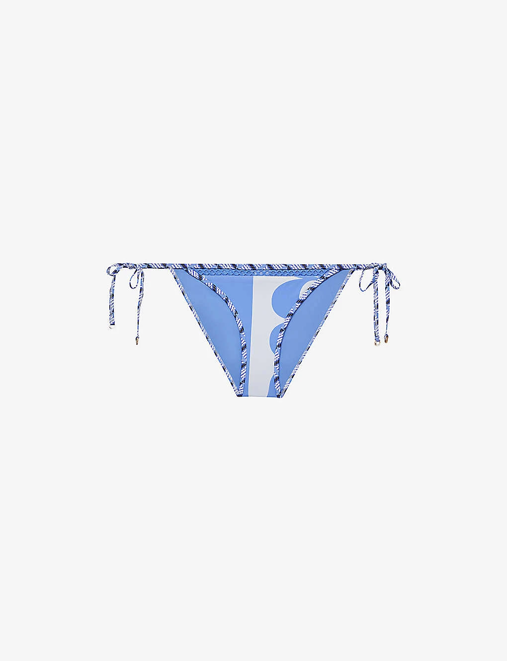 Reiss Sheereen Graphic-print Side-tie Recycled-nylon Bikini Bottoms 3 Reiss Sheereen Graphic-print Side-tie Recycled-nylon Bikini Bottoms