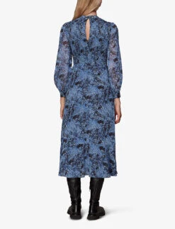 Whistles Recycled Polyester Midi Dress -Closet By She R04069782 MULTICOLOURED ALT03