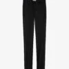 Zadig & Voltaire Prune Split Mid-rise Woven Trousers 2 Zadig & Voltaire Prune Split Mid-rise Woven Trousers -Closet By She R04077993 NOIR M