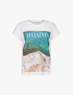 AllSaints Roni Grace Graphic-print Cotton T-shirt