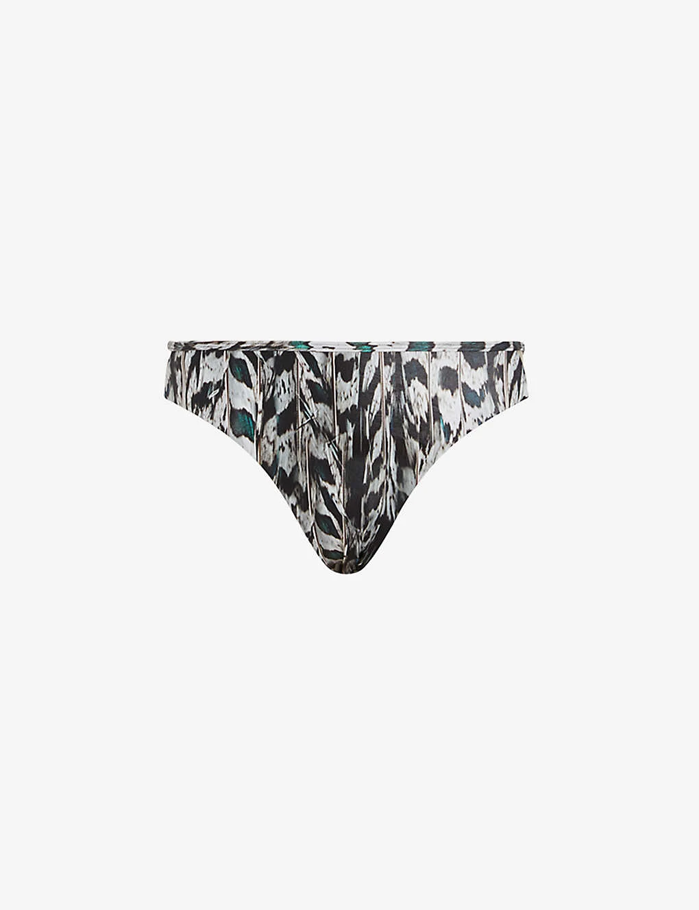 AllSaints Heidi Ines Low-rise Stretch Recycled-polyamide Bikini Bottoms 2 AllSaints Heidi Ines Low-rise Stretch Recycled-polyamide Bikini Bottoms
