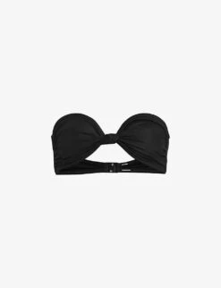 AllSaints Emma Bandeau Knot Bikini Top