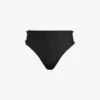 AllSaints Emma Knot High-rise Bikini Bottoms -Closet By She R04085162 LIQUIDBLACK M