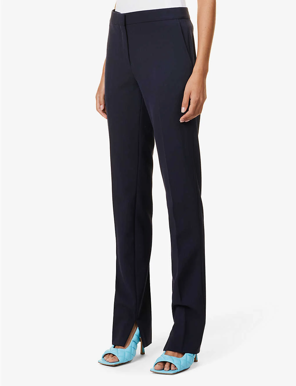 STELLA MCCARTNEY Core Tapered-leg Mid-rise Stretch-woven Trousers 5 STELLA MCCARTNEY Core Tapered-leg Mid-rise Stretch-woven Trousers - Image 3