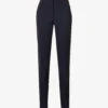 STELLA MCCARTNEY Core Tapered-leg Mid-rise Stretch-woven Trousers 2 STELLA MCCARTNEY Core Tapered-leg Mid-rise Stretch-woven Trousers -Closet By She R04085980 INK M