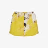 Reiss Odette Floral-print Woven Shorts 1 Reiss Odette Floral-print Woven Shorts -Closet By She R04086963 YELLOW M