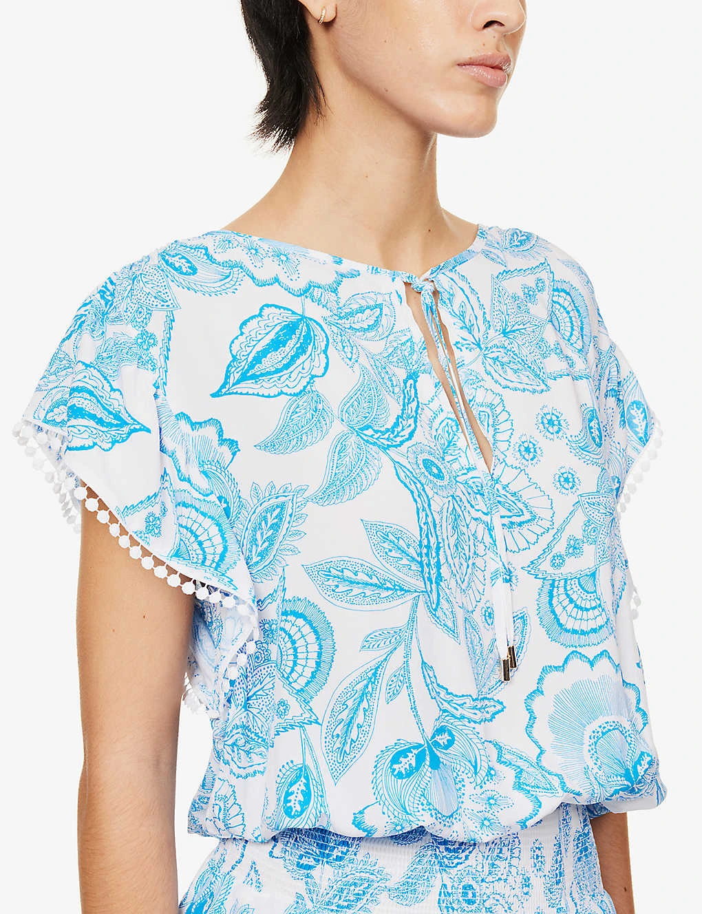 Melissa Odabash Keri Paisley-print Stretch-woven Mini Dress 7 Melissa Odabash Keri Paisley-print Stretch-woven Mini Dress - Image 5