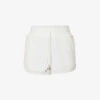Melissa Odabash Harley Mid-rise Cotton-blend Shorts -Closet By She R04090070 WHITE M