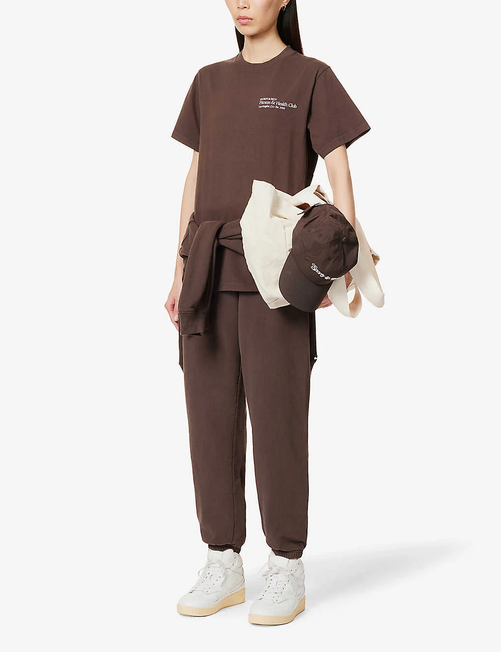 Fitness & Health Club Logo-embellished Cotton-jersey T-shirt 4 Fitness & Health Club Logo-embellished Cotton-jersey T-shirt - Image 2